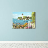 Alan Giana "By Bay" Canvas Print Leinwanddruck (Insitu (Holzboden))