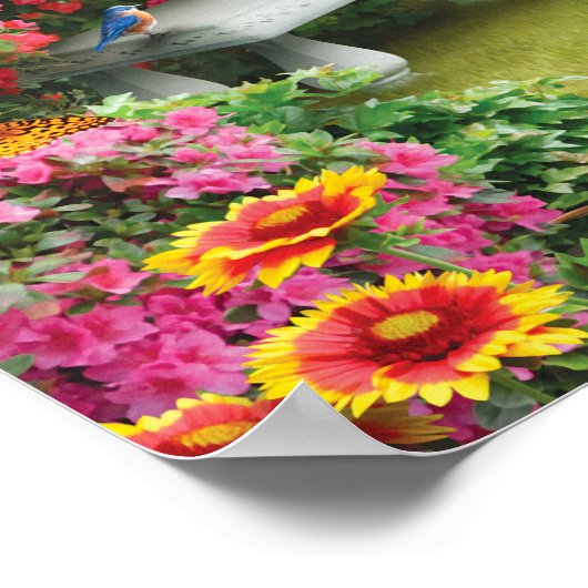 Alan Giana "By the Bridge" Poster (Ecke)