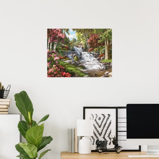 Alan Giana "By the Falls" Poster (Heimbüro)