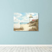 Alan Giana "By the Friedlich Shore" Canvas Print Leinwanddruck (Insitu (Holzboden))