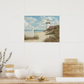 Alan Giana "By the Friedlich Shore" Poster (Küche)