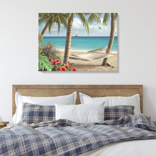 Alan Giana "Can You Imaging" Canvas Print Leinwanddruck (Insitu (Schlafzimmer))