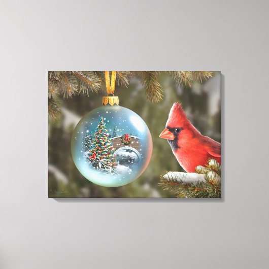 Alan Giana "Christmas Dream" Canvas Print Leinwanddruck (Vorderseite)