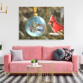 Alan Giana "Christmas Dream" Canvas Print Leinwanddruck (Insitu (Wohnzimmer))