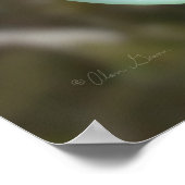 Alan Giana "Christmas Dream" Poster (Ecke)