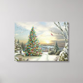 Alan Giana "Christmas Morning" Canvas Print Leinwanddruck (Vorderseite)