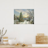 Alan Giana "Christmas Morning" Poster (Küche)