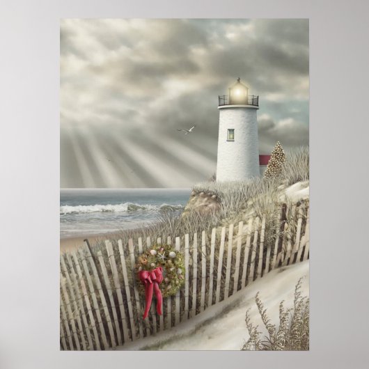 Alan Giana "Christmas Shore" Poster (Vorne)