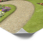 Alan Giana "Country Zuhause" Poster (Ecke)