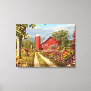 Alan Giana "Countryside Afternoon" Canvas Print Leinwanddruck