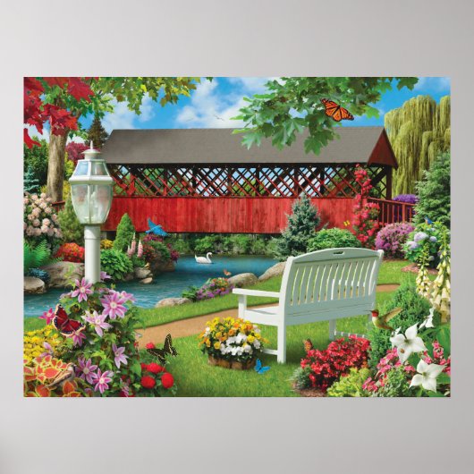 Alan Giana "Countryside Park" Poster (Vorne)