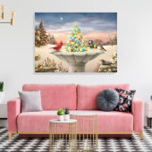 Alan Giana "Der Geist der Freunde" Canvas Print Leinwanddruck (Insitu (Wohnzimmer))