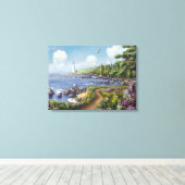 Alan Giana "Destiny Point" Canvas Print Leinwanddruck (Insitu (Holzboden))