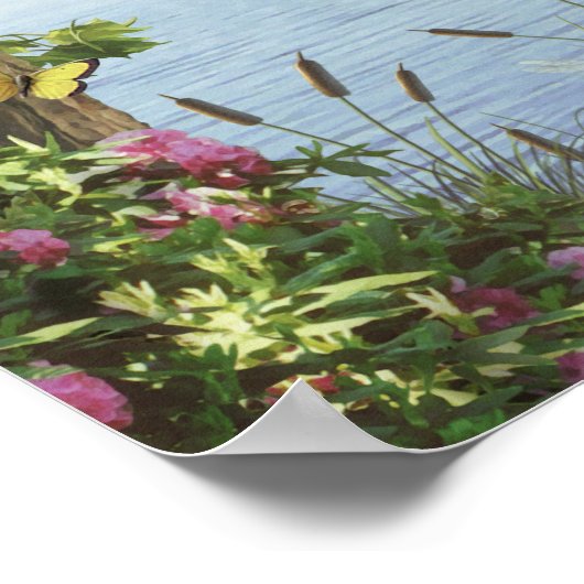 Alan Giana "Down by Water" Poster (Ecke)