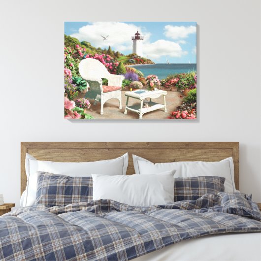 Alan Giana "Erinnerungen" Canvas Print Leinwanddruck (Insitu (Schlafzimmer))