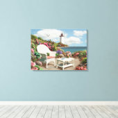 Alan Giana "Erinnerungen" Canvas Print Leinwanddruck (Insitu (Holzboden))