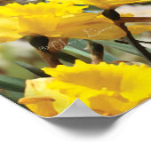 Alan Giana "Garden Friends" Poster (Ecke)