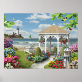 Alan Giana "Gazebo by Sea" Poster (Vorne)