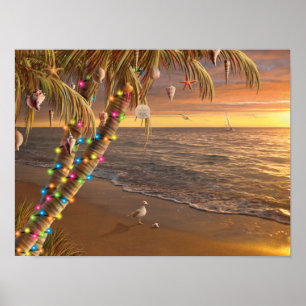 Alan Giana "Geschenke des Meer" Plakat