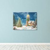 Alan Giana "Gingerbread Light 2" Canvas Print Leinwanddruck (Insitu (Holzboden))