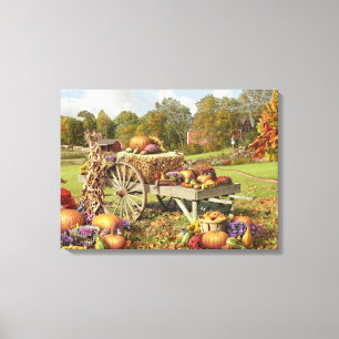 Alan Giana "Herbst hütet" Leinwand-Druck Leinwanddruck