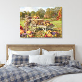 Alan Giana "Herbstschätze" Canvas Print Leinwanddruck (Insitu (Schlafzimmer))
