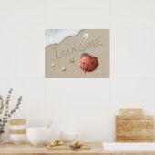 Alan Giana "Imagine Poster" Poster (Küche)