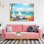 Alan Giana "In Sunshine 3" Canvas Print Leinwanddruck (Insitu (Wohnzimmer))