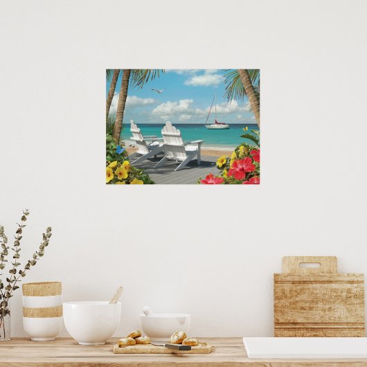 Alan Giana "In Sunshine 3" Poster (Küche)