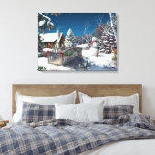 Alan Giana "In Winter's Zuhause" Leinwand drucken (Insitu (Schlafzimmer))