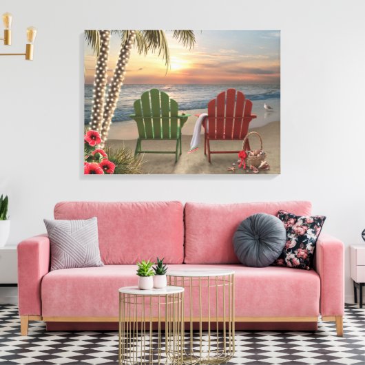 Alan Giana "Infinity 2" Canvas Print Leinwanddruck (Insitu (Wohnzimmer))