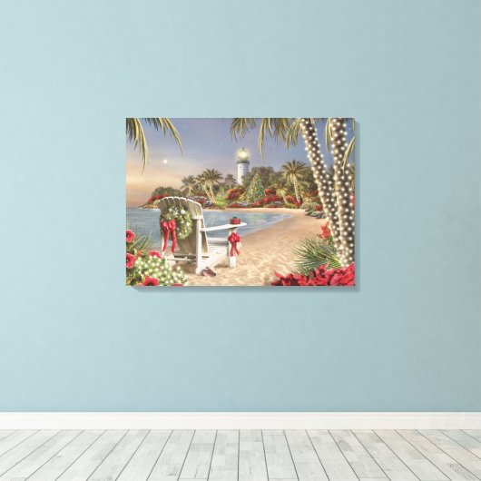 Alan Giana "Island Lights" Canvas Print Leinwanddruck (Insitu (Holzboden))