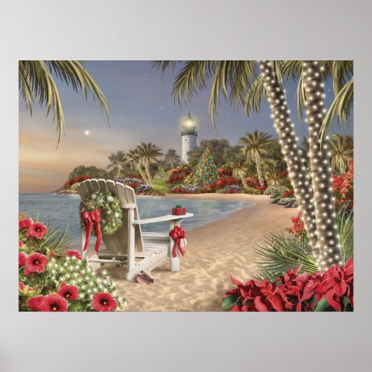 Alan Giana "Island Lights" Poster (Vorne)