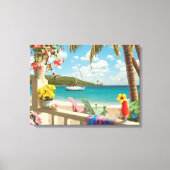 Alan Giana "Island Retreat" Canvas Print Leinwanddruck (Vorderseite)