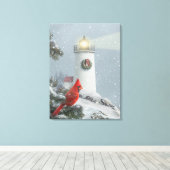 Alan Giana "Kardinal Light" Canvas Print Leinwanddruck (Insitu (Holzboden))