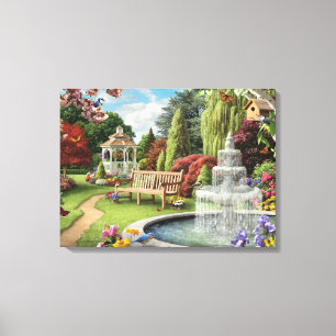 Alan Giana "machen einen Wunsch 2" Leinwand-Druck Leinwanddruck