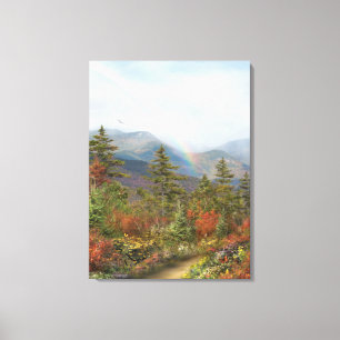 Alan Giana "Misty Mountains" Canvas Print Leinwanddruck