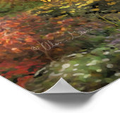 Alan Giana "Misty Mountains" Poster (Ecke)