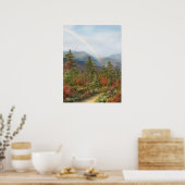 Alan Giana "Misty Mountains" Poster (Küche)