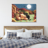 Alan Giana "Mitternacht" Canvas Print Leinwanddruck (Insitu (Schlafzimmer))