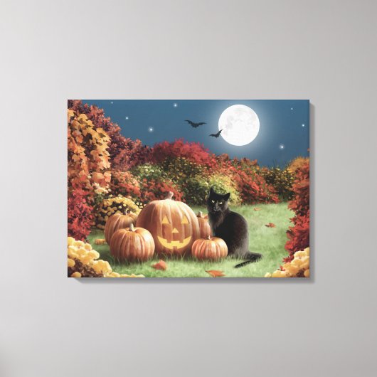 Alan Giana "Mitternacht" Canvas Print Leinwanddruck (Vorderseite)
