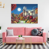 Alan Giana "Moonlight" Canvas Print Leinwanddruck (Insitu (Wohnzimmer))