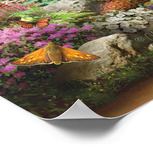 Alan Giana "Mountain Hideaway" Poster (Ecke)