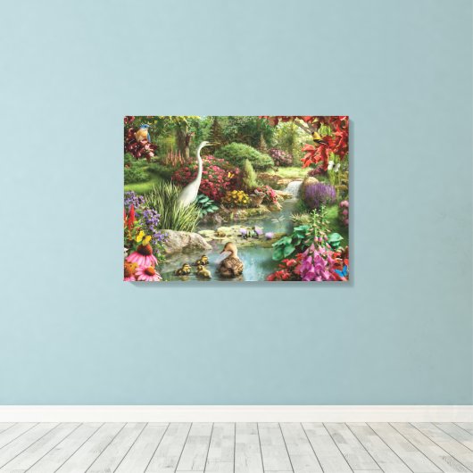 Alan Giana "Nature's Embrace" Canvas Print Leinwanddruck (Insitu (Holzboden))
