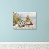 Alan Giana "Nautical Weihnachten" Canvas Print Leinwanddruck (Insitu (Holzboden))