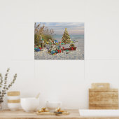 Alan Giana "Nautical Weihnachten" Poster (Küche)
