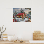 Alan Giana "New Friends" Poster (Küche)