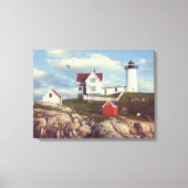 Alan Giana "Nubble Light" Canvas Print Leinwanddruck (Vorderseite)