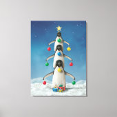 Alan Giana "Oh Penguin Tree" Canvas Print Leinwanddruck (Vorderseite)