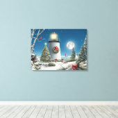 Alan Giana "On the Night" Canvas Print Leinwanddruck (Insitu (Holzboden))